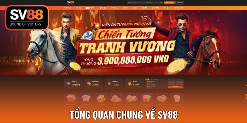 Khái quát chung về nhà cái SV88